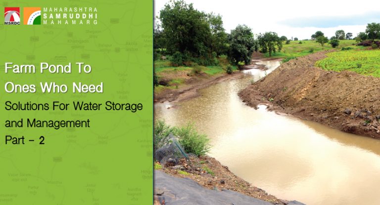 Farm Pond To Ones Who Need  Solutions For Water Storage 